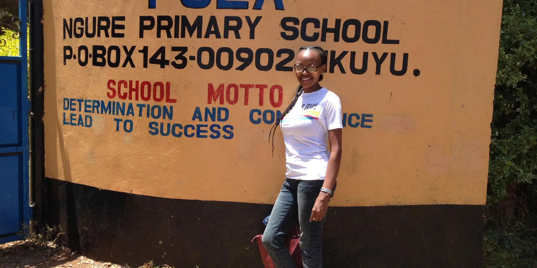 A Scolastica Njoroge, Founder and CEO of Kaki Foundation